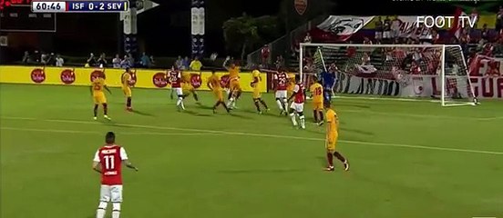 Golazo de Jose Moya  - Independiente Santa Fe vs Sevilla FC 1 - 2  Club Friendly