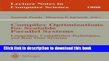 Read Compiler Optimizations for Scalable Parallel Systems: Languages, Compilation Techniques, and