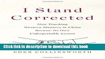 [PDF]  I Stand Corrected: How Teaching Western Manners in China Became Its Own Unforgettable