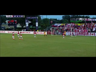 Скачать видео: Independiente Santa Fe vs Sevilla FC 1 - 2 All Goals and Highlights - Club Friendly 20 07 2016