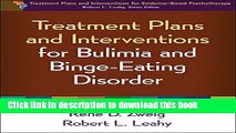[PDF] Treatment Plans and Interventions for Bulimia and Binge-Eating Disorder (Treatment Plans and