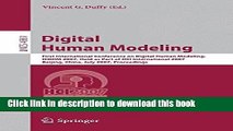 Read Digital Human Modeling: First International Conference, ICDHM 2007, Held as Part of HCI