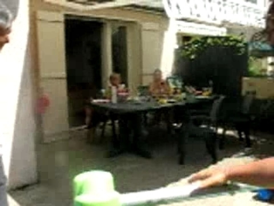 Piscine en live