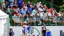 Watch Highlights Angel Cabrera and Jhonattan Vegas co-lead at Barbasol