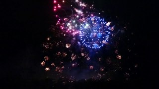 Feu d'artifice du 14 juillet à Angers