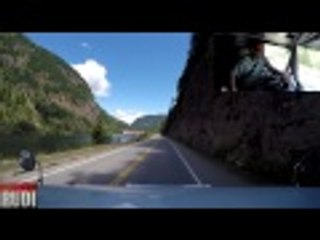 Trucker Rudi 07/06/16 let's see if we can climb this big hill Vlog#757