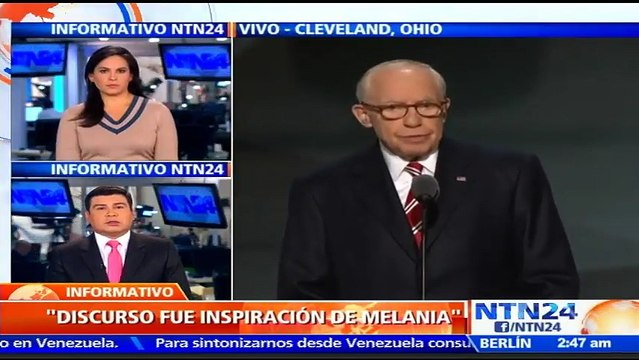 Comité Nacional Demócrata ejecutaría acciones legales contra campaña de Trump por aparente plagio a discurso de Michelle