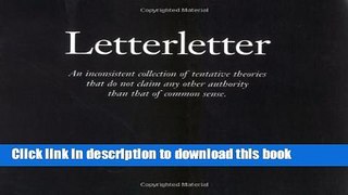 Read Letterletter Ebook Free