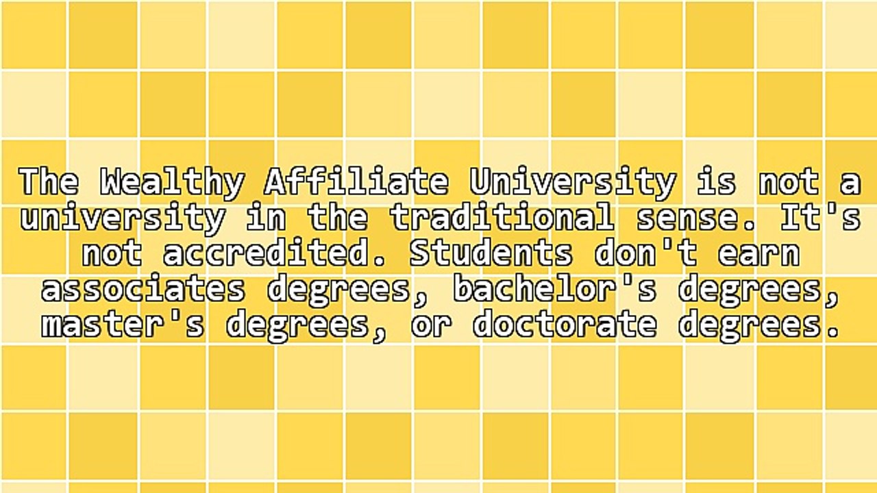 How Would You Rate The Wealthy Affiliate University?