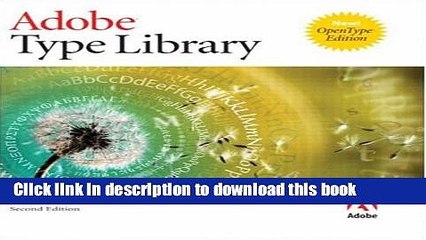 Read Adobe Type Library Reference Book, The (2nd Edition)  PDF Online