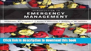Read Emergency Management Ebook Free