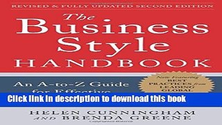 Read The Business Style Handbook, Second Edition:  An A-to-Z Guide for Effective Writing on the