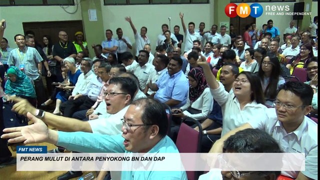 DAP BN berperang dalam dewan