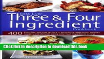 Read Books Best Ever Three   Four Ingredient Cookbook PDF Free