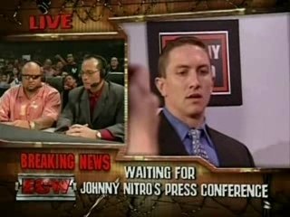 ECW 17/07/07: Waiting For Johnny Nitro Press Conference
