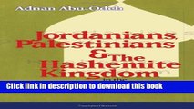 Read Jordanians, Palestinians, and the Hashemite Kingdom in the Middle East Peace Process  Ebook