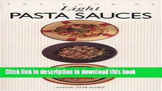 Read Books Light Pasta Sauces E-Book Free