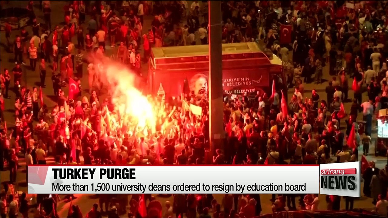 Turkey fires all university deans in post-coup purge: state TV