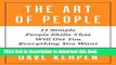 Read The Art of People: 11 Simple People Skills That Will Get You Everything You Want Ebook Free