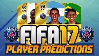 FIFA 17 PSG Player Ratings Predictions!! Ft. Di María, Matuidi & Thiago Silva!!