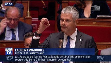 Nouvel échange musclé entre Valls et Wauquiez à l'Assemblée nationale