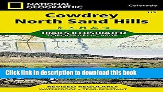 Read Cowdrey, North Sand Hills (National Geographic Trails Illustrated Map)  Ebook Free