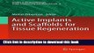 Read Active Implants and Scaffolds for Tissue Regeneration  Ebook Free