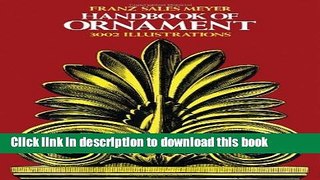 Read Book Handbook of Ornament PDF Free