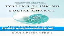 Read Systems Thinking For Social Change: A Practical Guide to Solving Complex Problems, Avoiding