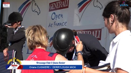 Dressage Club 3 Jeune Senior