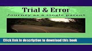 Read Trial   Error  Ebook Free