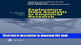 Download Exploratory Data Analysis in Empirical Research: Proceedings of the 25th Annual