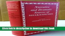 Read Narrative and Dramatic Sources of Shakespeare, Volume VI: Other  Classical  Plays: Titus
