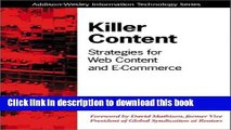 [PDF] Killer Content: Strategies for Web Content and E-Commerce Download Online