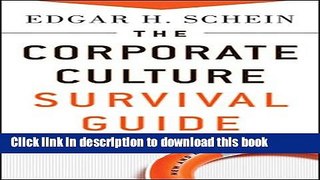 Download The Corporate Culture Survival Guide PDF Free