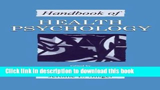 Read Book Handbook of Health Psychology ebook textbooks