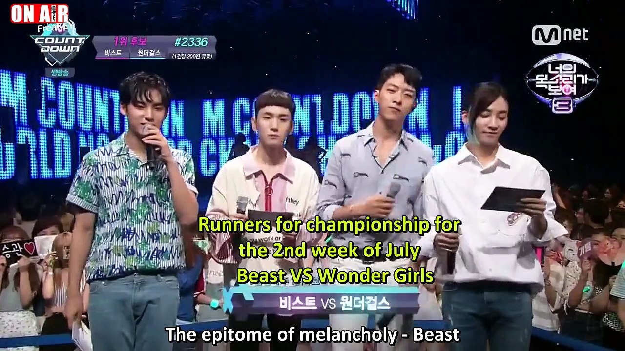 [ENG SUB] 160715 M!Countdown Key Cut