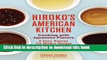 Read Books Hiroko s American Kitchen: Cooking with Japanese Flavors PDF Online
