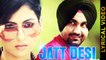 JATT DESI || RAVINDER GREWAL || LYRICAL VIDEO || New Punjabi Songs 2016