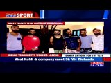 Indian Cricket Team Meets Vivian Richards in West Indies