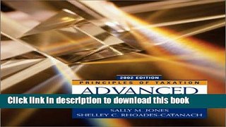 [PDF]  Principles of Taxation: Advanced Strategies, 2002 Edition  [Read] Online