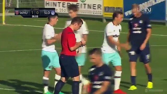 West Ham United 2-2 FC Slovacko (Czech Republic) Goals and Highlights - Club Friendly