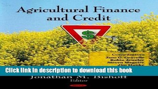 [PDF]  Agricultural Finance and Credit  [Read] Full Ebook
