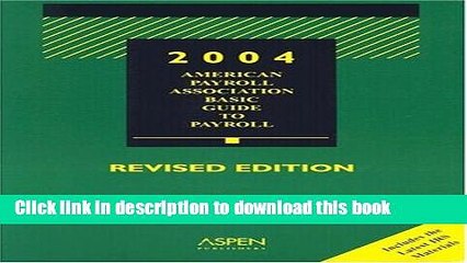 [PDF]  APA Basic Guide to Payroll (American Payroll Association s Basic Guide to Payroll)