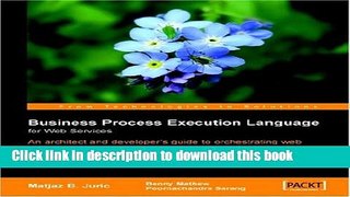 [PDF] Business Process Execution Language for Web Services Download Online