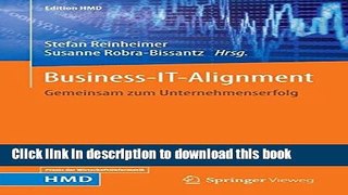 [PDF] Business-IT-Alignment: Gemeinsam zum Unternehmenserfolg Download Online