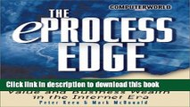 [PDF] The eProcess Edge: Creating Customer Value and Business Wealth in the Internet era Download