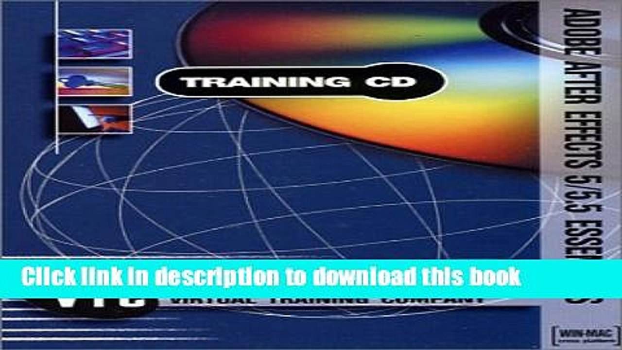 Download Adobe After Effects 5/5.5 Essentials VTC Training CD  Ebook Online