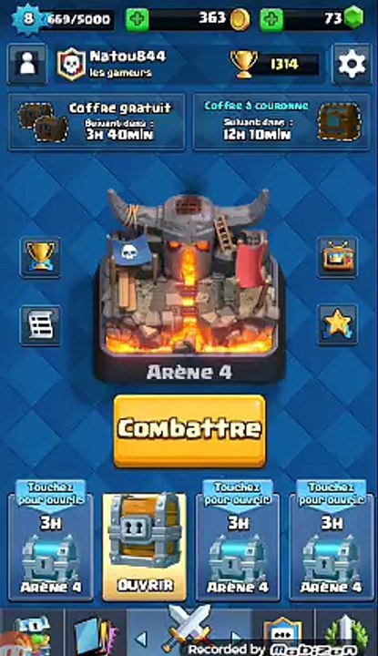 CLASH ROYALE : PACK OPENING COFFRE GEANT
