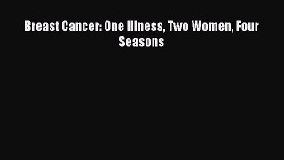 Download Breast Cancer: One Illness Two Women Four Seasons Ebook Free